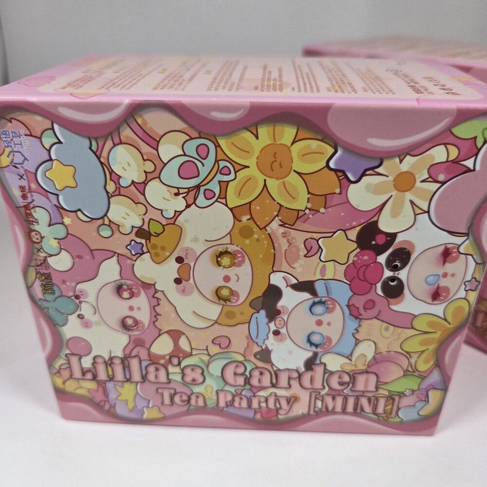 Liila's Garden Tea Party Mini Plush Blind Box Key Chain Pendant Soft & Colorful